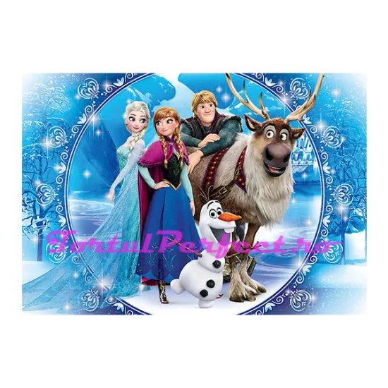 Imagine comestibila "Elsa si Ana din Frozen"