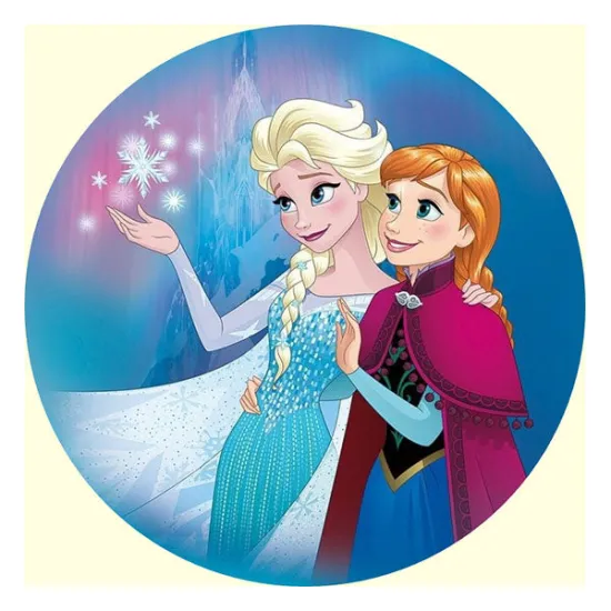 Imagine comestibila "Elsa si Ana din Frozen"