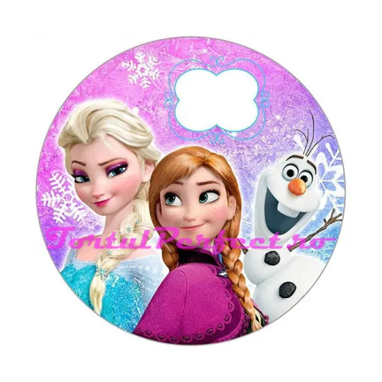 Imagine comestibila "Elsa si Ana din Frozen"