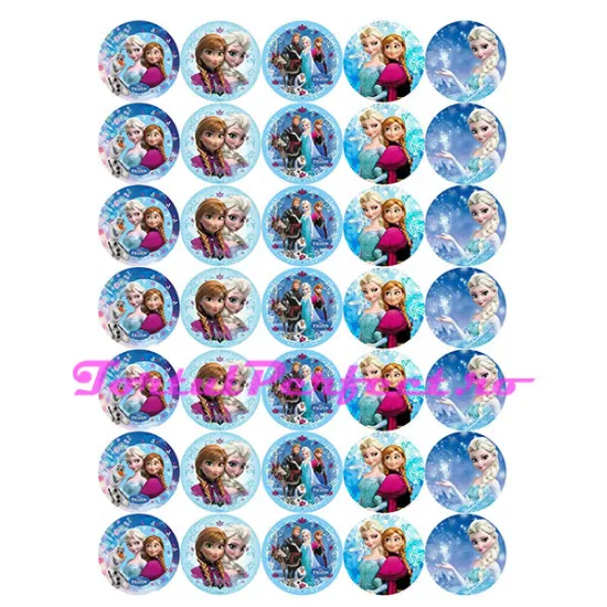 Imagine comestibila "Elsa si Ana din Frozen"