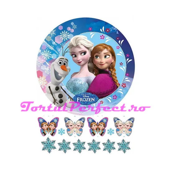 Imagine comestibila "Elsa si Ana din Frozen"