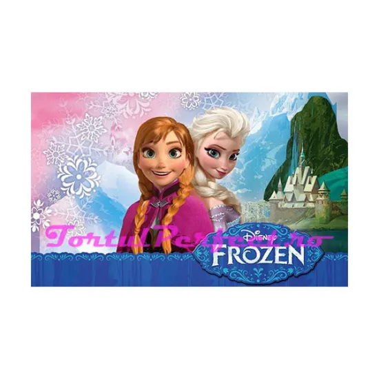 Imagine comestibila "Elsa si Ana din Frozen"