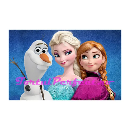 Imagine comestibila "Elsa si Ana din Frozen"
