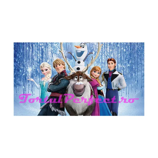 Imagine comestibila "Elsa si Ana din Frozen"