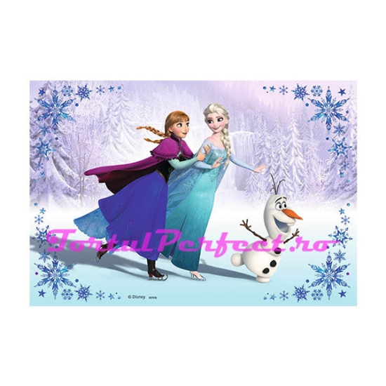 Imagine comestibila "Elsa si Ana din Frozen"
