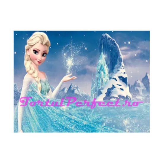 Imagine comestibila "Elsa si Ana din Frozen"
