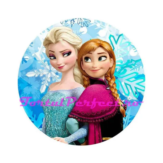 Imagine comestibila "Elsa si Ana din Frozen"