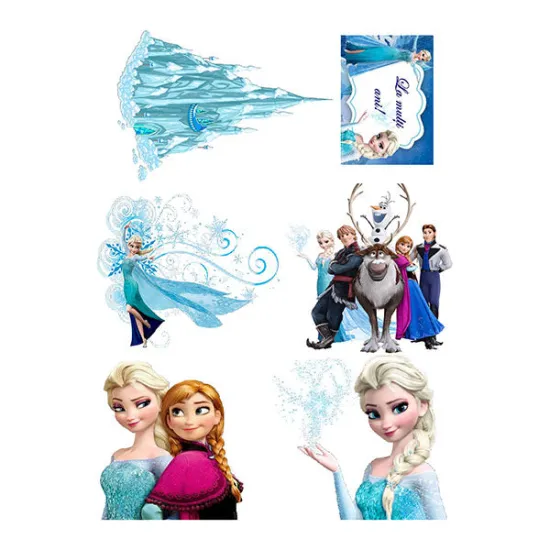 Imagine comestibila "Elsa si Ana din Frozen"