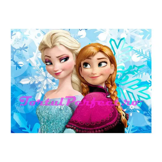 Imagine comestibila "Elsa si Ana din Frozen"