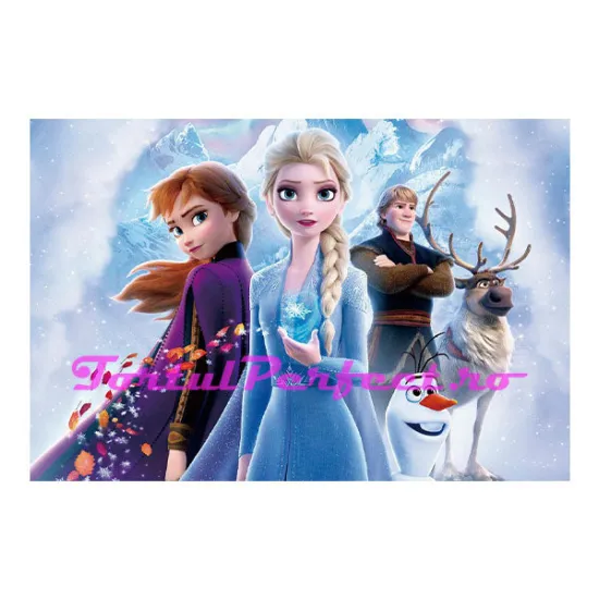 Imagine comestibila "Elsa si Ana din Frozen"