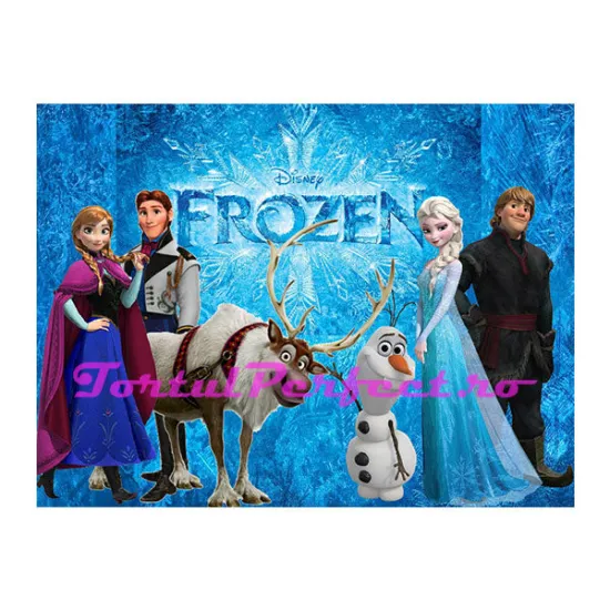 Imagine comestibila "Elsa si Ana din Frozen"