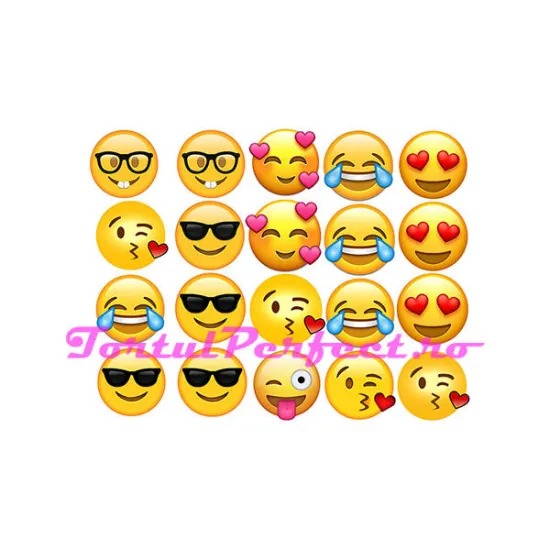 Imagine comestibila "Emoticons"