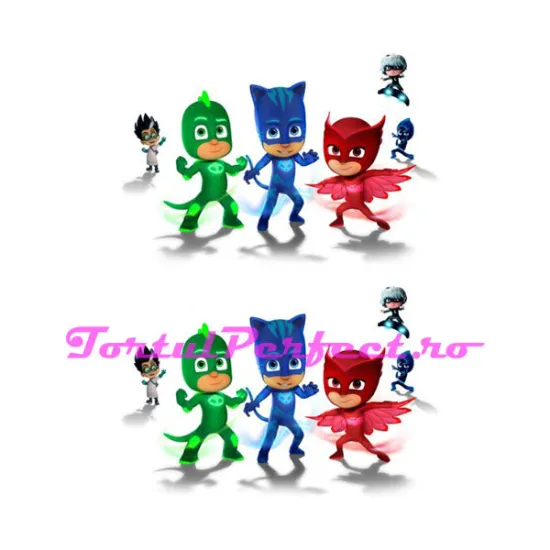 Imagine comestibila "Eroi in Pijama"