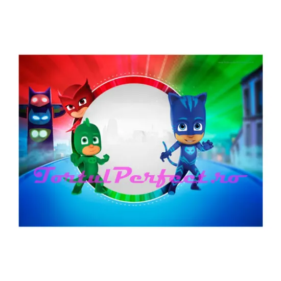 Imagine comestibila "Eroi in Pijama"