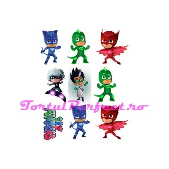 Imagine comestibila "Eroi in Pijama"