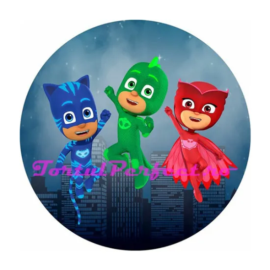 Imagine comestibila "Eroi in Pijama"