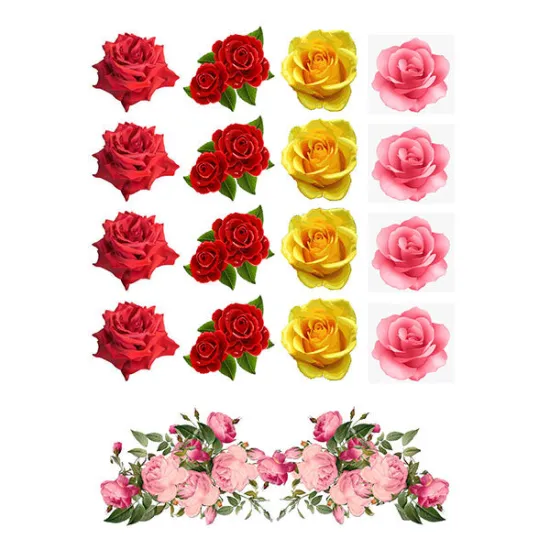 Imagine comestibila "Flori"