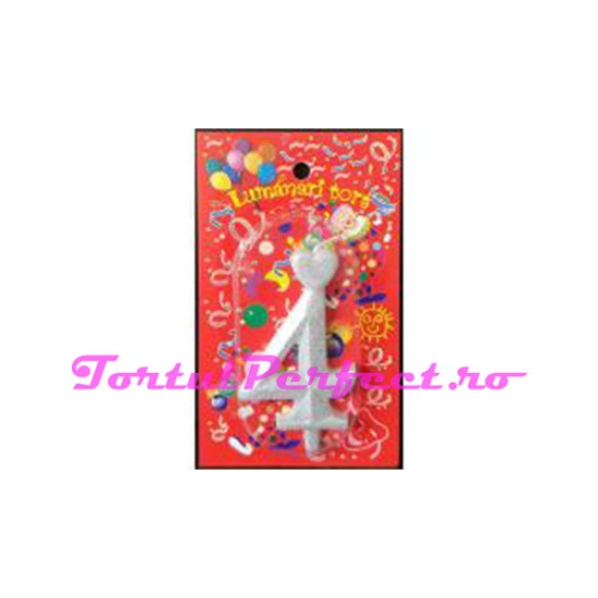 "4" Lumanare tort