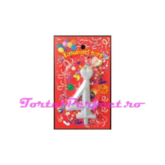 "4" Lumanare tort
