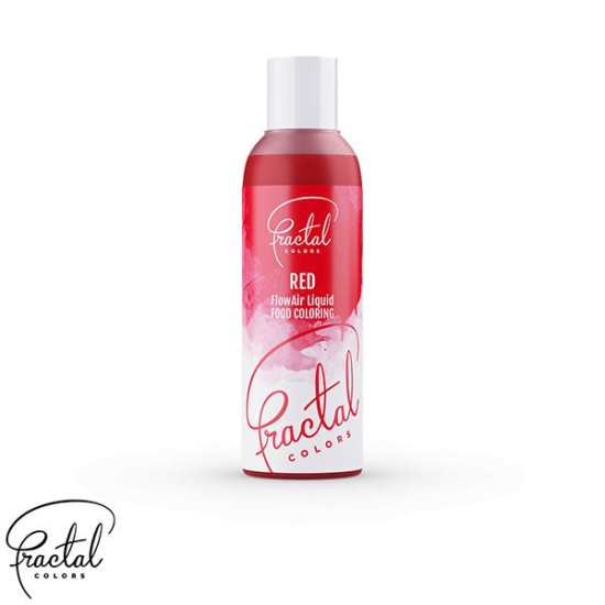 Colorant alimentar lichid rosu Red 100 ml - Fractal
