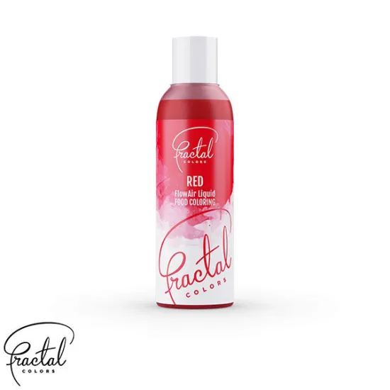 Colorant alimentar lichid rosu Red 100 ml - Fractal