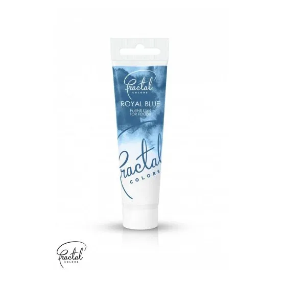 Colorant gel albastru regal Royal Blue, Fractal 30g