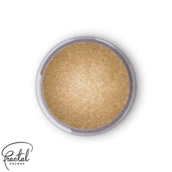 Colorant pudra auriu cu sclipici SuPearl Shine Antique Gold, Fractal