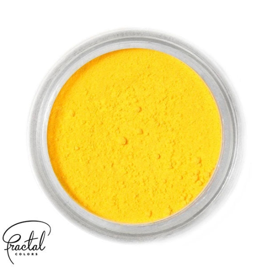 Colorant pudra galben Canary Yellow, Fractal