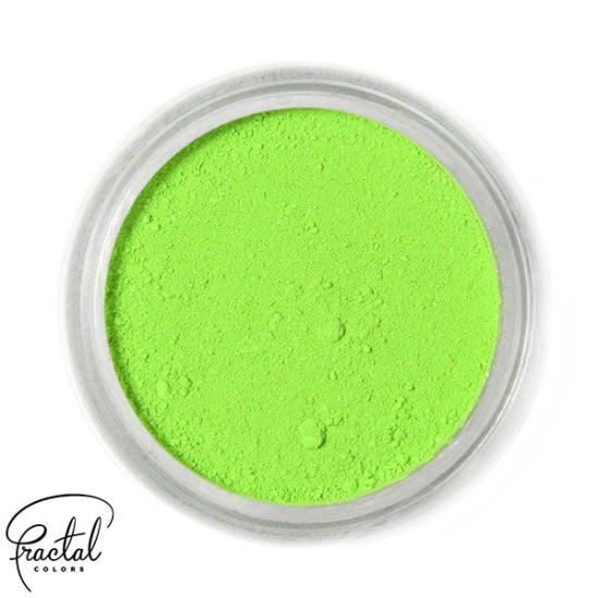 Colorant pudra verde Citrus Green, Fractal