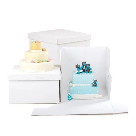 Cutie rigida pentru tort, Decora