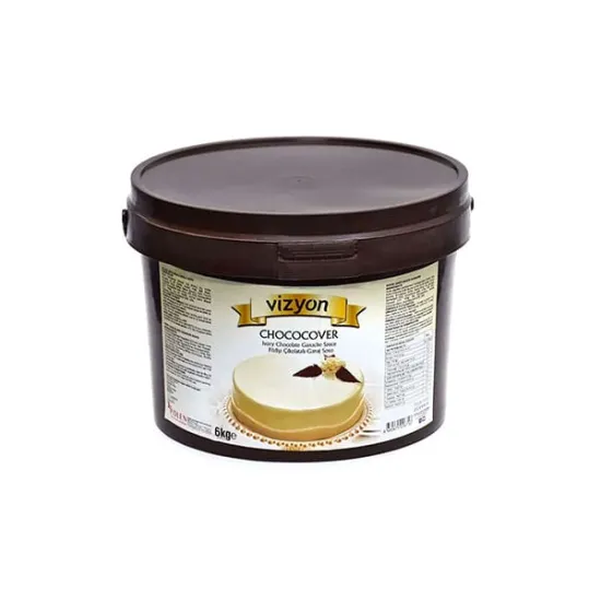 Glazura de ciocolata alba Chococover, Vizyon 6 kg