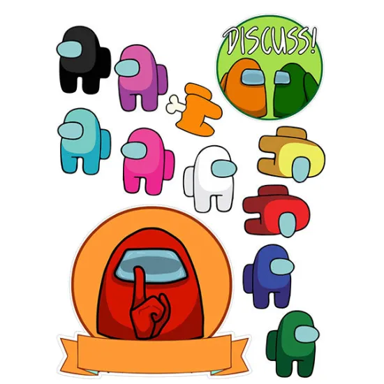 Imagine comestibila "Amongus"