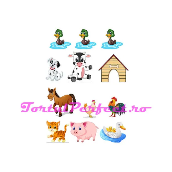 Imagine comestibila "Animalutele Disney"