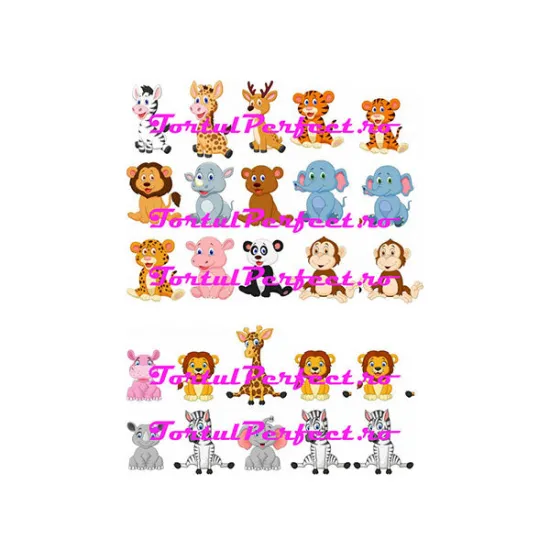 Imagine comestibila "Animalutele Disney"