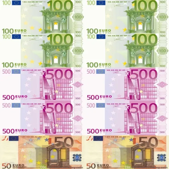Imagine comestibila "Bani EURO"