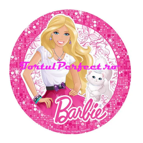 Imagine comestibila "Barbie"