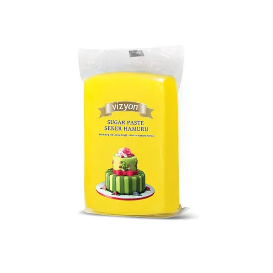 Pasta de zahar Vizyon, Galbena 1 kg