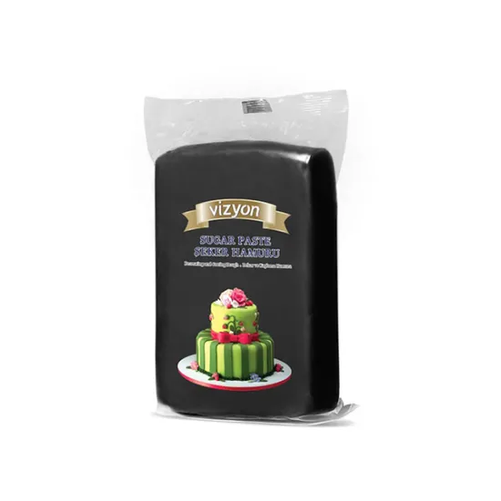 Pasta de zahar Vizyon, Negru 1 kg