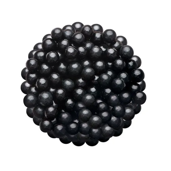 Perle de zahar negru 8mm, 90g Dr Gusto