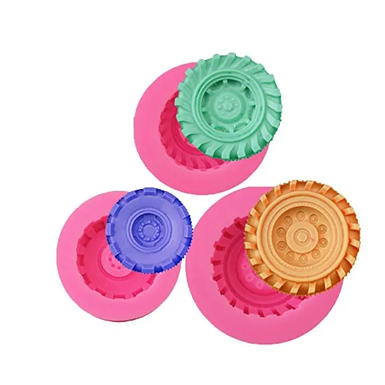 Set forme din silicon, Roti de masina