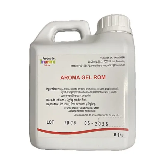 Aroma gel Rom, Tinarom 1l