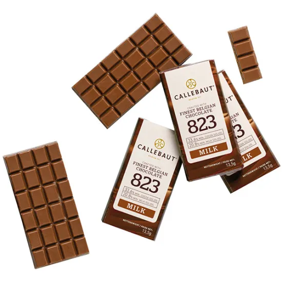 BARRY CALLEBAUT - Mini tablete de ciocolata cu lapte – 13.5g