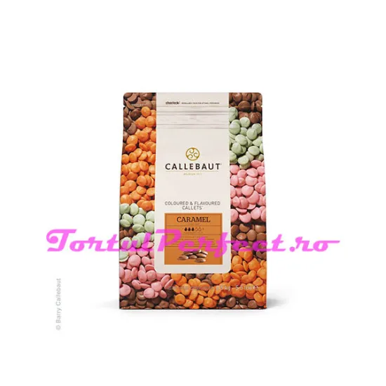 Callebaut - Ciocolata cu aroma de caramel 32.6% cacao, 2,5 kg