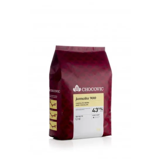 Chocovic JAMAITA 900 - ciocolata termostabila 43.5%, 1 kg
