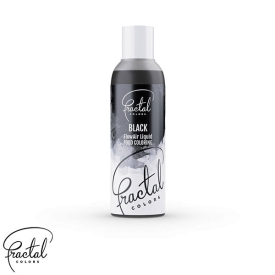 Colorant alimentar lichid negru 100 ml - Fractal