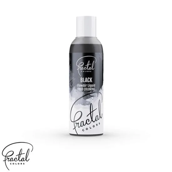 Colorant alimentar lichid negru 100 ml - Fractal