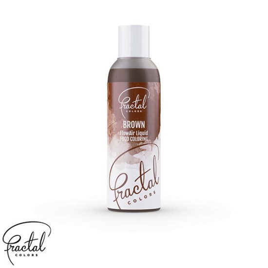 Colorant lichid maro Brown 100 ml - Fractal