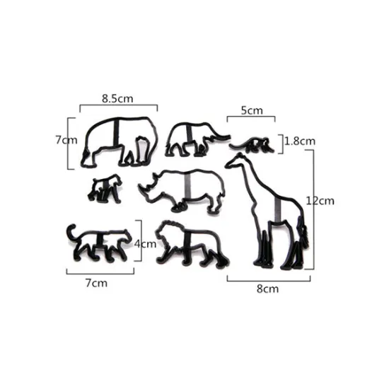 Decupatoare animale "Zoo"