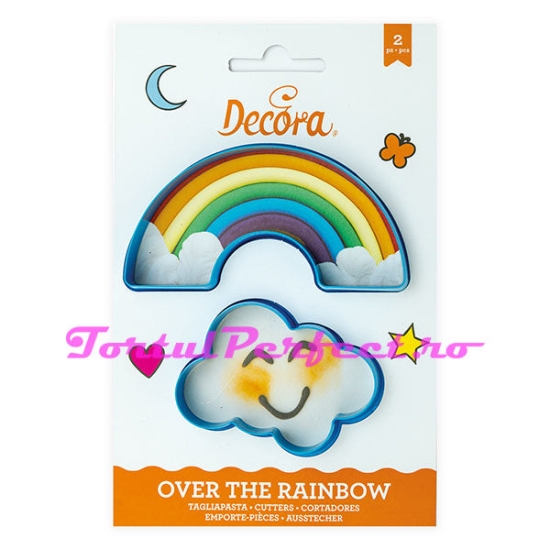 Decupator "Curcubeu si nor"
