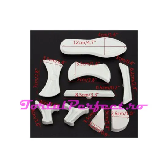 Decupator din plastic, model Pantof